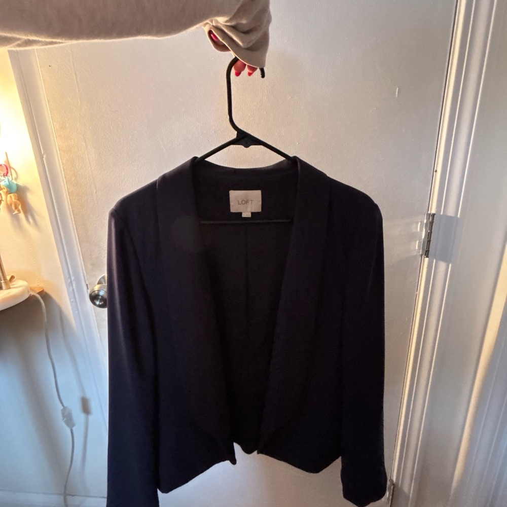LOFT Women's Navy Jacket